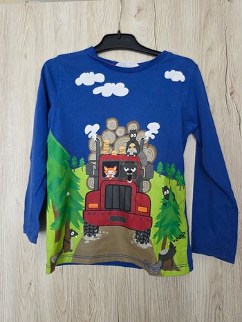 TEE-SHIRT GARÇON MANCHE LONGUE 2/4ANS MARQUE H&M