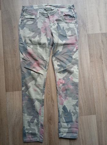 Pantalon camouflage -Please - vintage chic-taille 36 💞