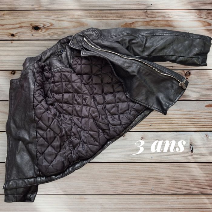 Blouson noir - photo numéro 4