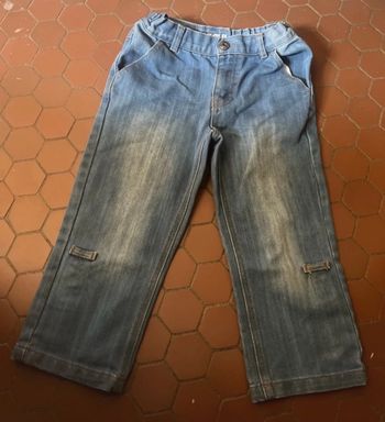 Pantacourt en jean garçon indestructible vertbaudet