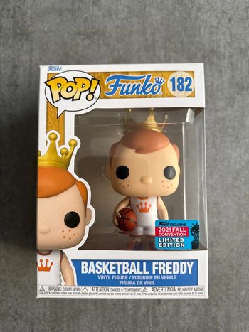 Figurine Funko Pop Basketball Freddy 2021 Fall Convention Limited Edition