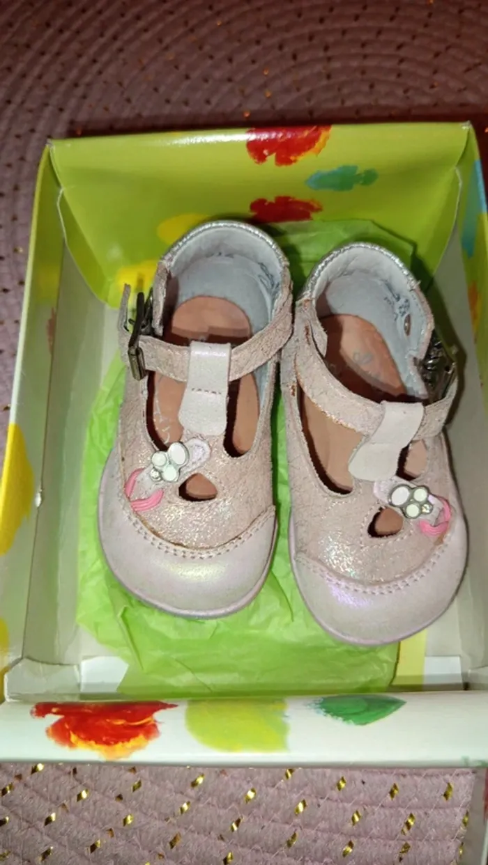 Chaussures neuves fille taille 18 - photo numéro 8