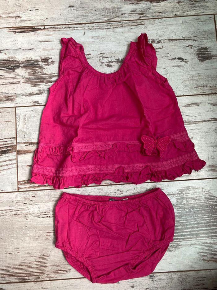 Ensemble 2 pieces bébé fille