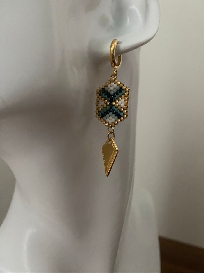 Boucles d’oreilles Miyuki - photo numéro 6