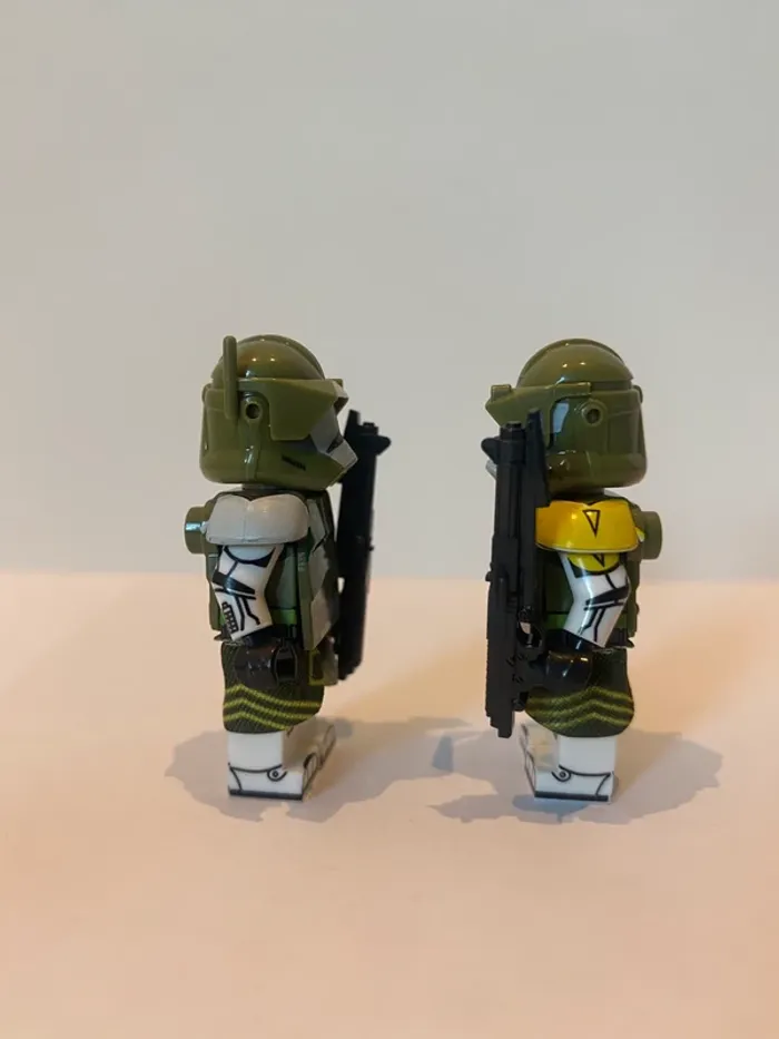 Figurine type lego 2 clones Kashyyks. Star Wars - photo numéro 2