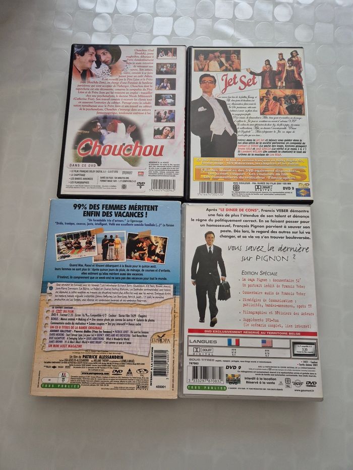 Lot 4 dvd, TBE 💿 - photo numéro 2