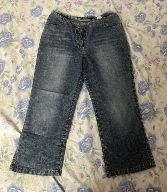 Pantacourt en jeans - photo numéro 2