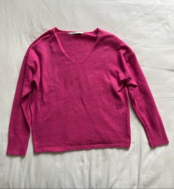 Pull col V rose
