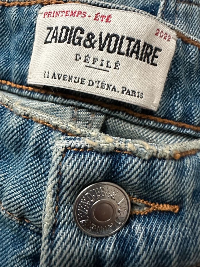 Short jeans Zadig et Voltaire défilé T:38 - photo numéro 7