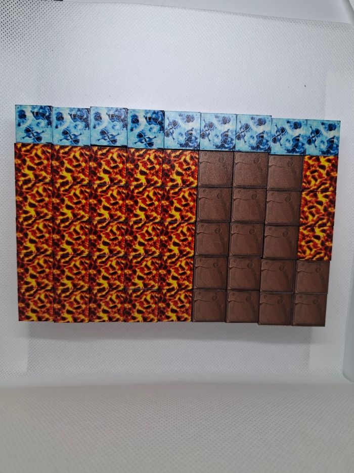 Cube minecraft magnétiques - photo numéro 2