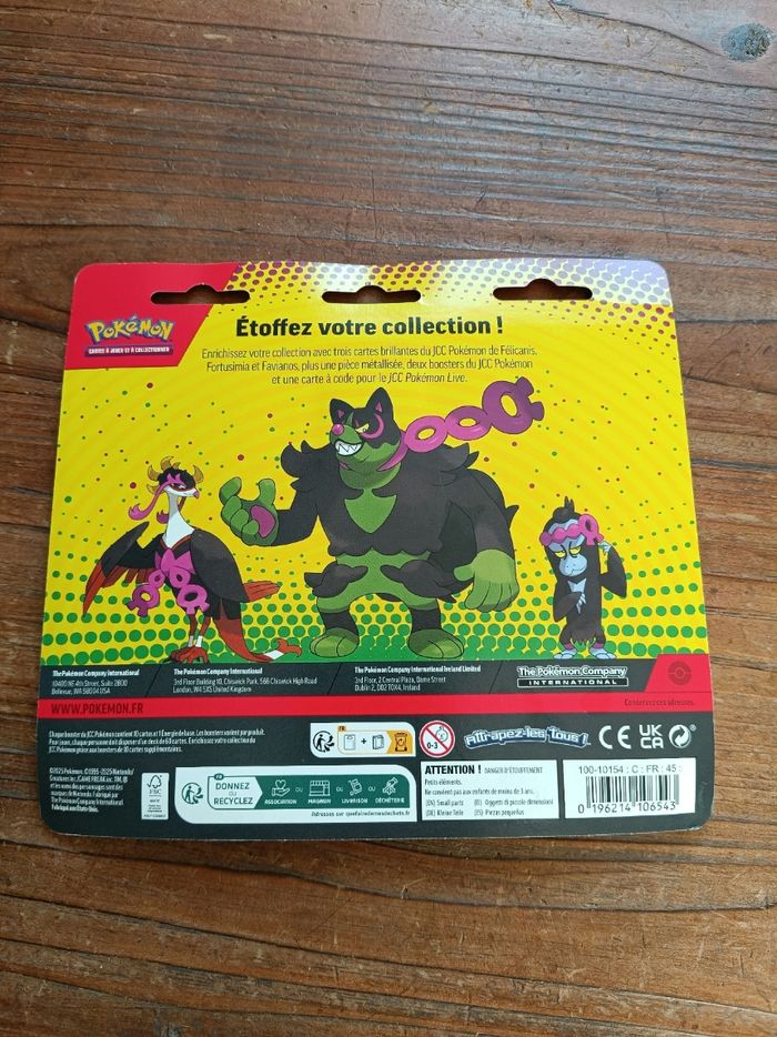 Pokémon - Duo Pack booster mars 2025 Felicanis, Fortussima et  Favionos EV1 EB09 - photo numéro 4