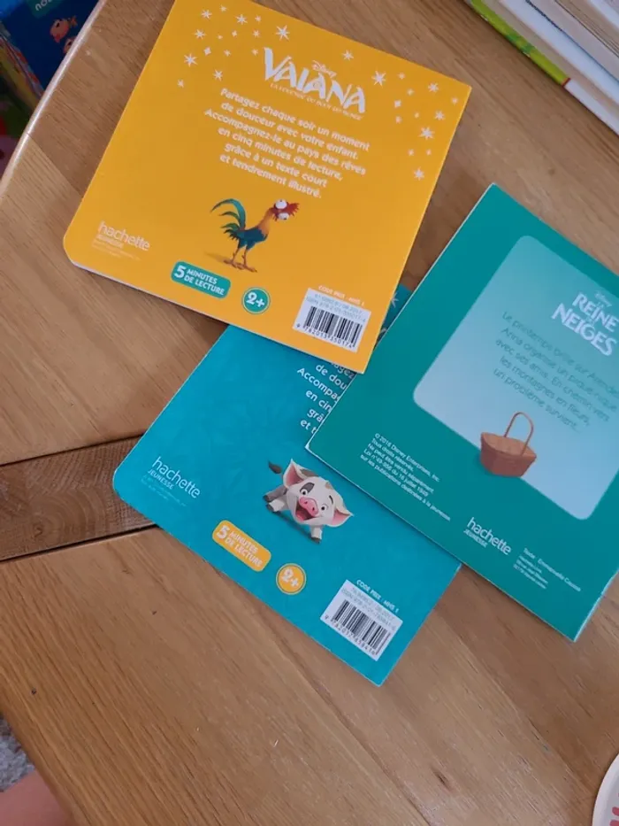 3 livres disney Vaiana et reine des neiges - photo numéro 5