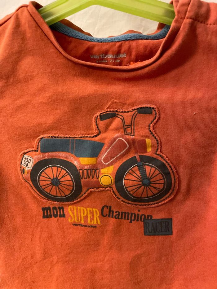 T-shirt 9 mois verbaudet - photo numéro 2