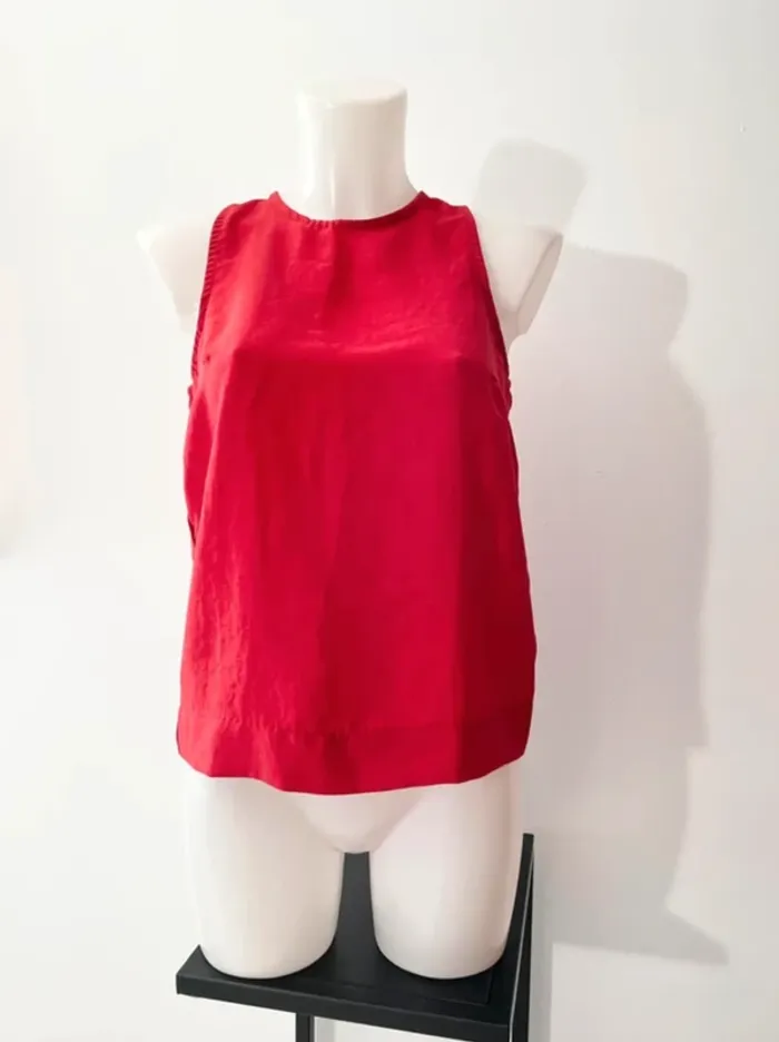 Blouse rouge - photo numéro 5