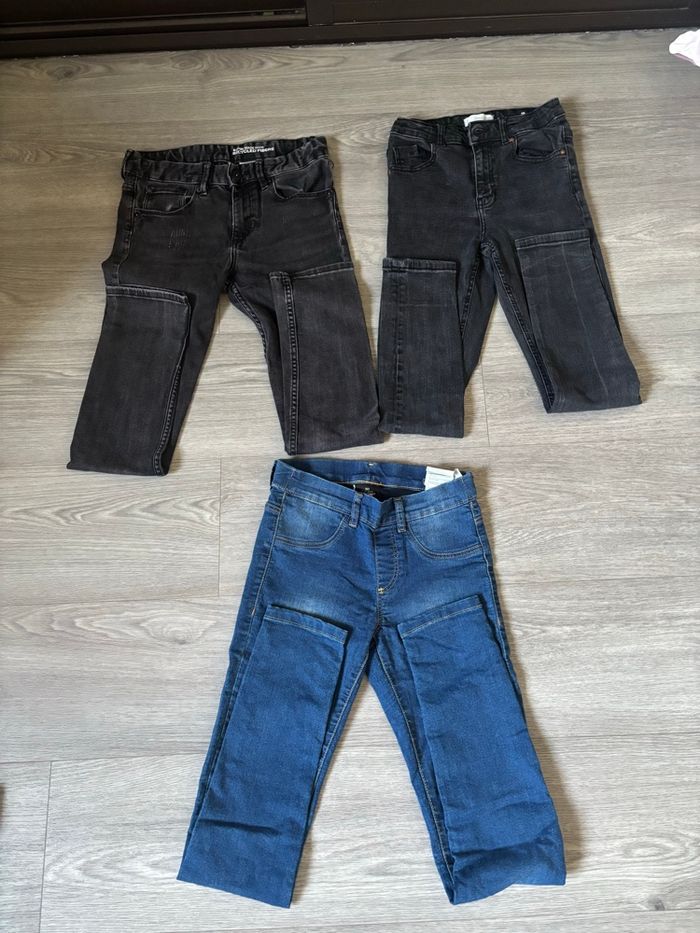 Lot jean 11/12 ans fille