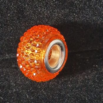 Charm orange halloween