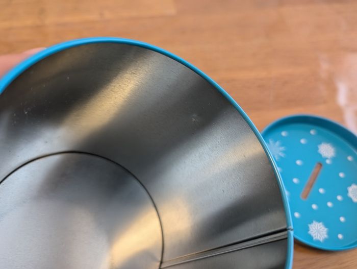 Tirelire / boîte à chocolats et bonbons de Noël environ 10*10 cm - photo numéro 8