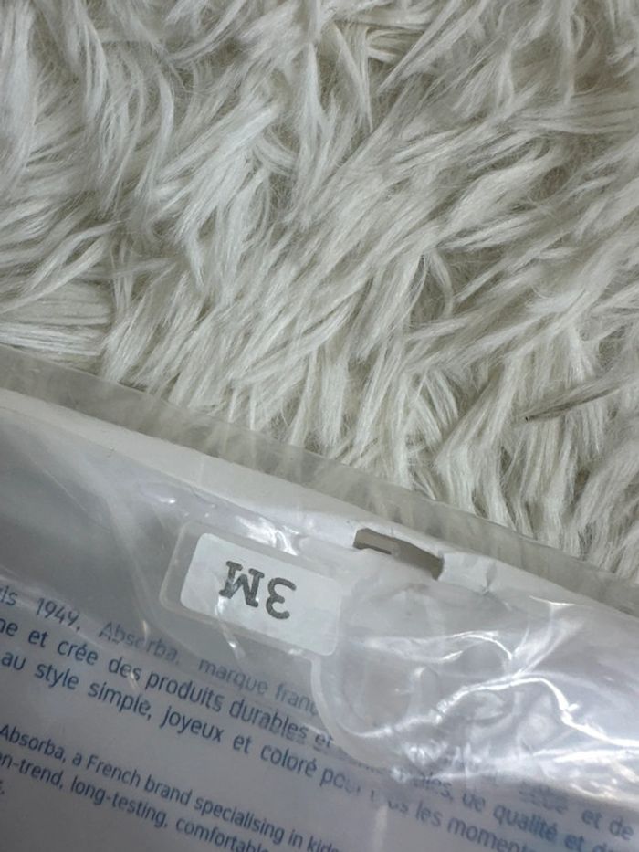 Lot de 2 bodies manches longues Absorba taille 3 mois - photo numéro 4