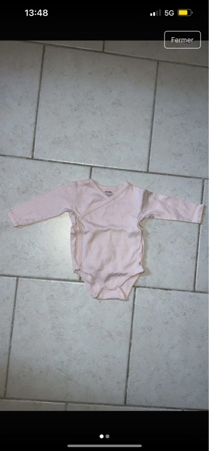 Bodie  long bébé ouverture avant