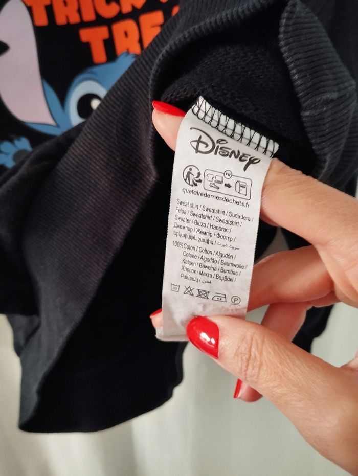 Sweat Stitch Disney 4 ans - photo numéro 4