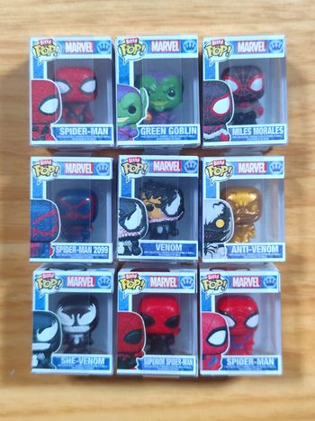 Lot Exceptionnel 9 Funko Bitty Pop! - Marvel Comics