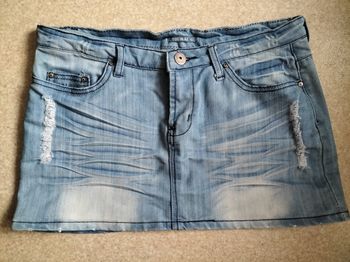 Jupe en jeans femme
