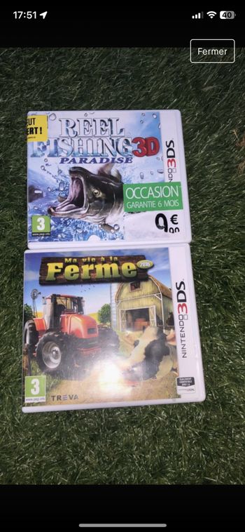Deux jeux DS