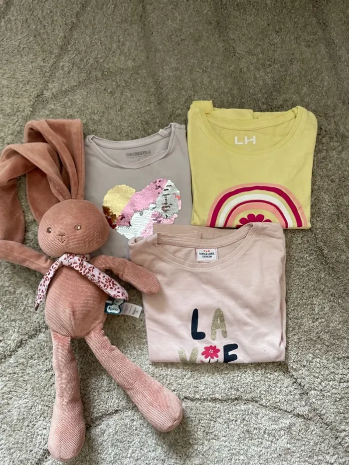 T-shirt manches longues 3 ans