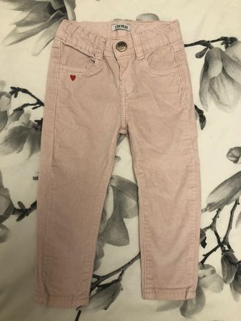 Pantalon rose fille 18 mois