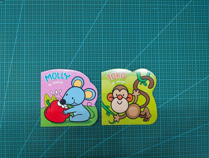 Livres pour bébé/enfants Molly la souris & Toko le singe - photo numéro 2