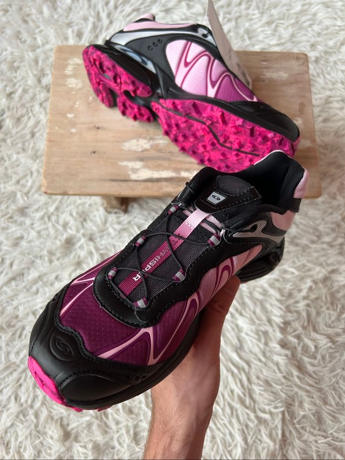 Salomon XT Whisper black / fairytal / knockout - taille 39,5 - photo numéro 5