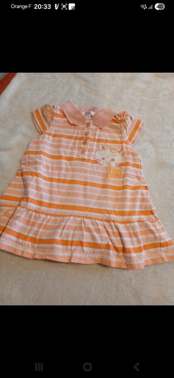 Robe bébé taille 9 mois