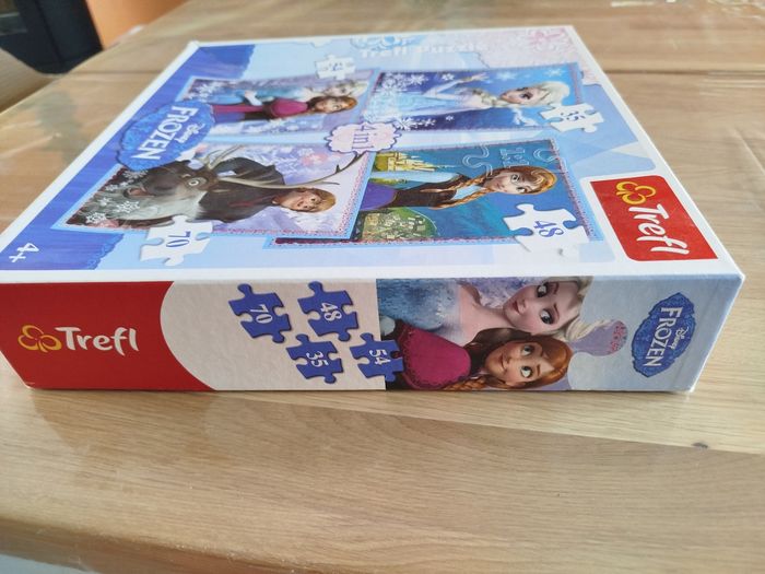 Lot puzzle reine des neiges - photo numéro 3