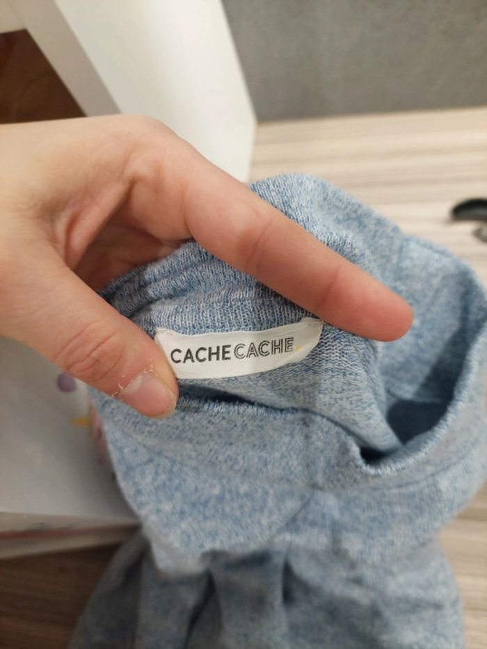 Pull bleu femme t38 - photo numéro 2