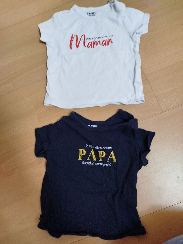 Lot Tshirt manche courte