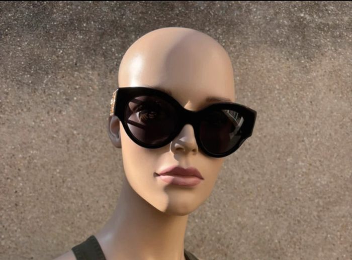 Versace Lunettes de soleil Versace VE 4438B GB1/87 black polarisé - photo numéro 3