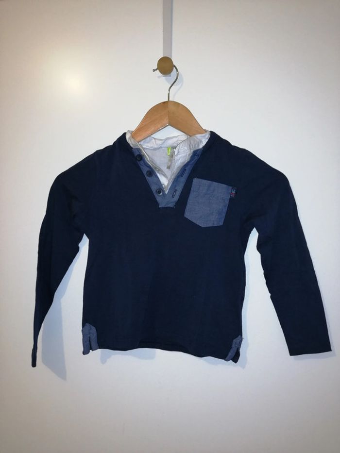 Polo / chemise manche longue garçon Orchestra 6 ans