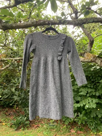 Robe d’hiver  8 ans fille kiabi .