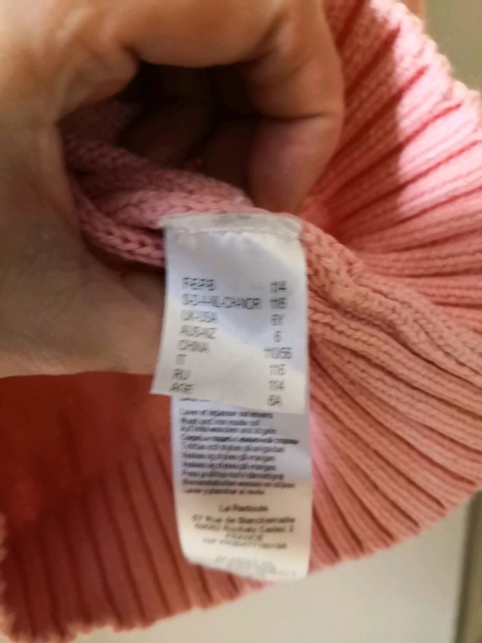 Pull cerise - photo numéro 3