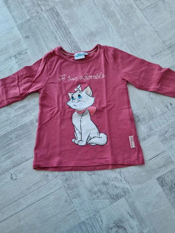 Tee-shirt manches longues Taille 4 ans - photo numéro 3