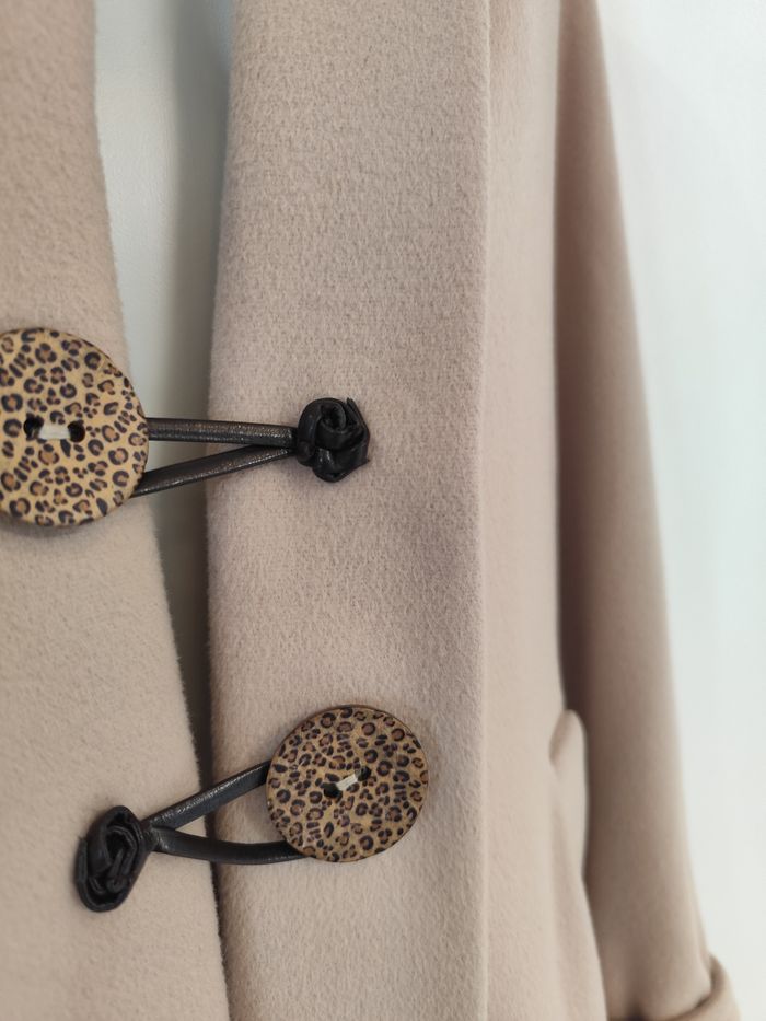 Manteau vintage laine et cachemire - photo numéro 3