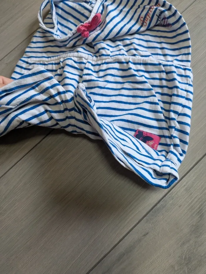 Combinaison été marinière pick ouic 18 mois - photo numéro 3