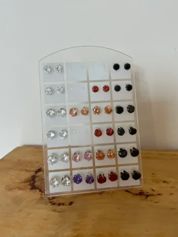 Lot de 20 paires de boucles d’oreilles