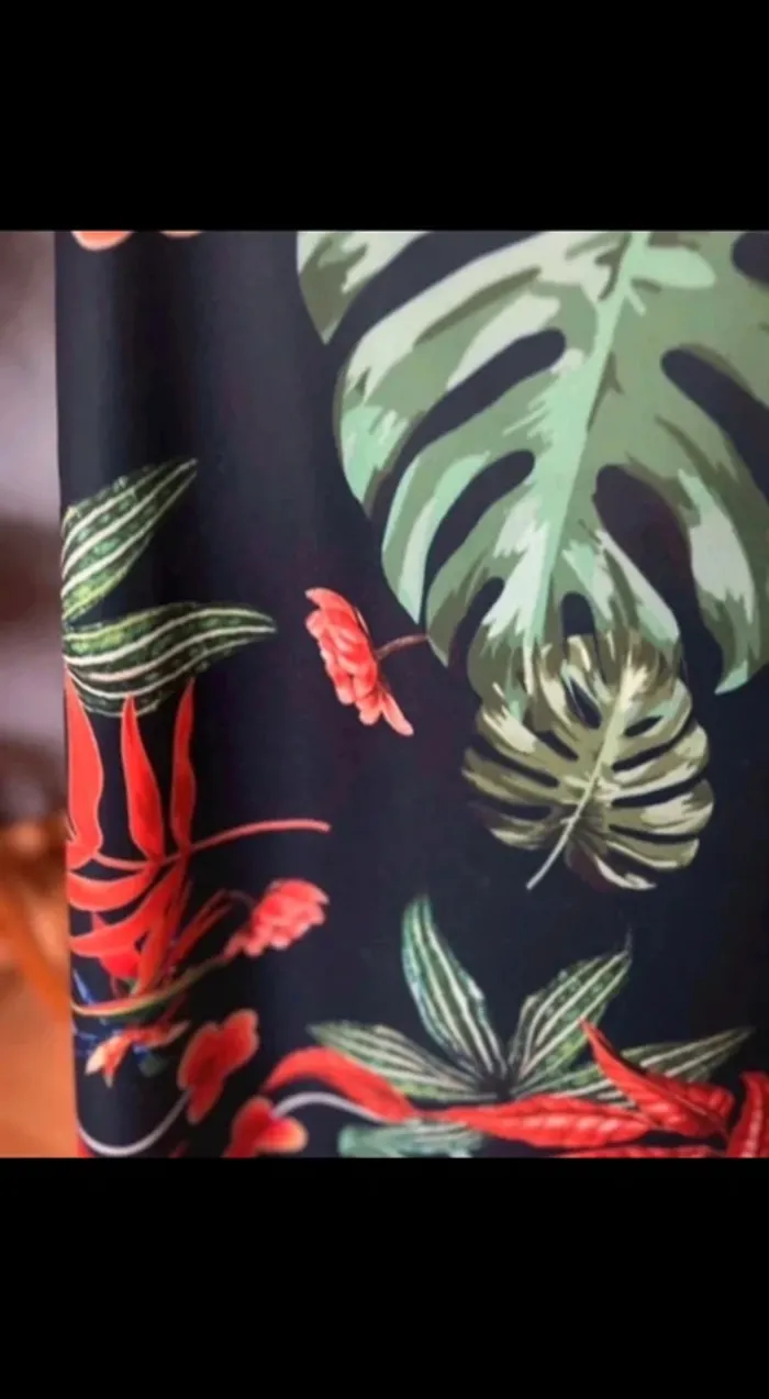 robe motif tropical - photo numéro 2