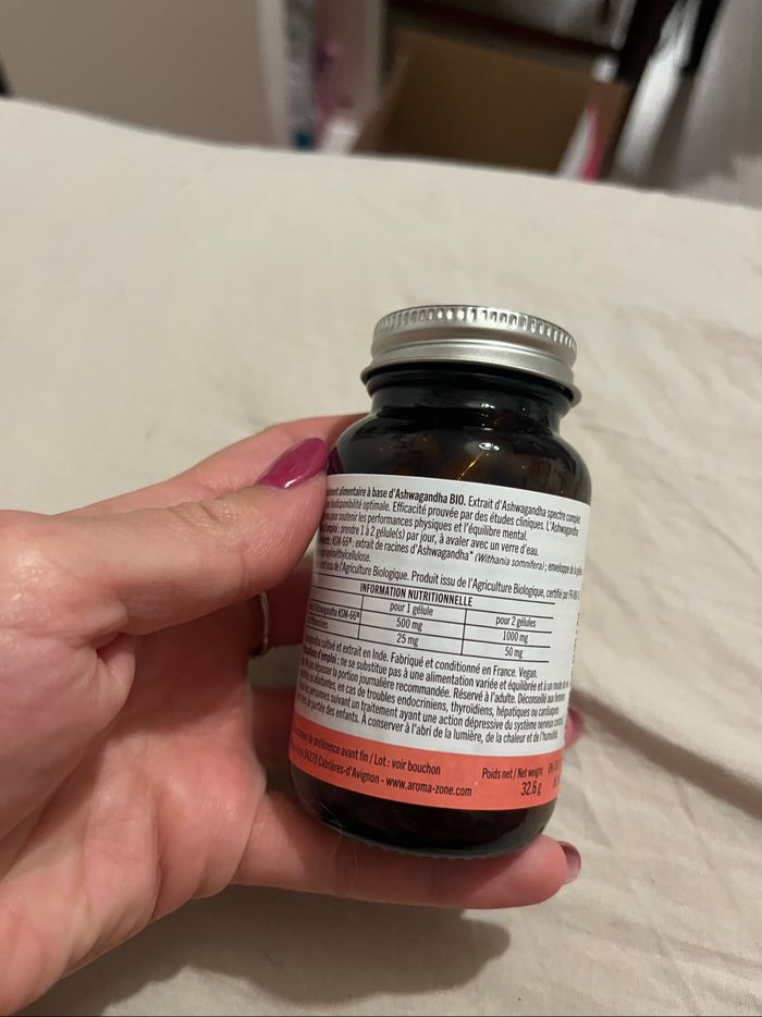 Aroma zone - Ashwagandha bien être mental et physique - photo numéro 2
