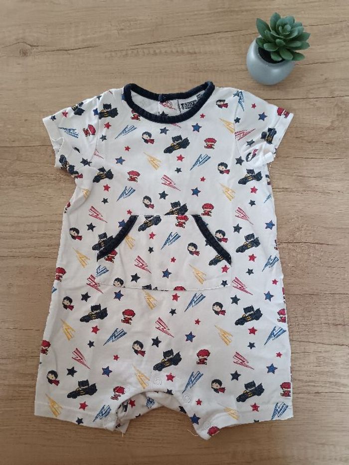 Combishort bébé garçon