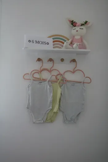 Lot bodies été Kiabi 6 mois