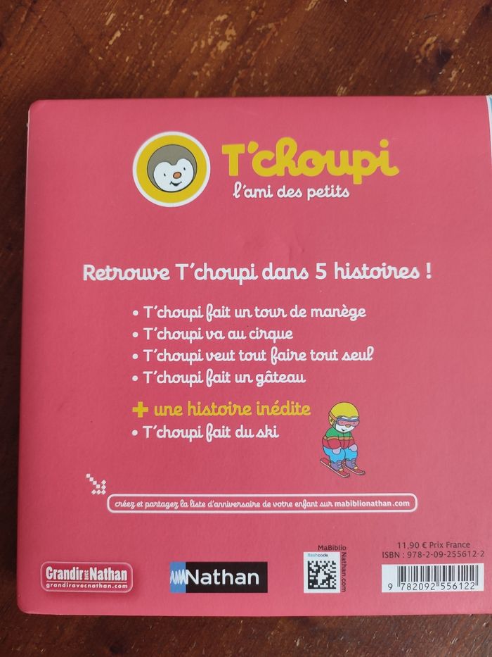 Livre 5 histoires de T'choupi - photo numéro 2