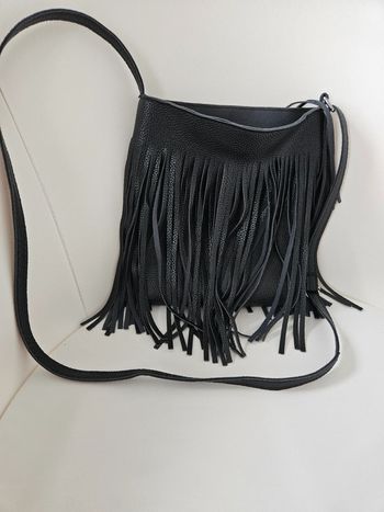Sac bandoulière à frange