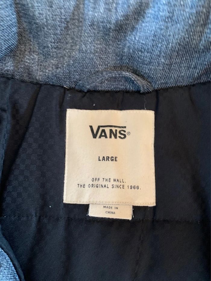 Blouson , Parkas Gris / Bleu Vans - photo numéro 3